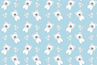Cute Bear Seamless Pattern