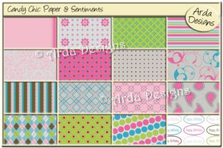 Exploring the Versatility of Candy Chic Papers Sentiments for Creative Expression