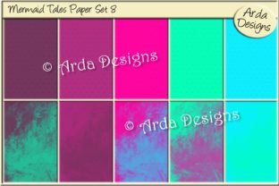 Mermaid Tales Paper Set 8