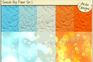 Seaside Sky Paper Set 1: A Versatile Tool for Creativity and Functionality
