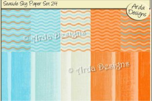 Seaside Sky Paper Set 24: A Versatile Choice for Creative and Practical Use
