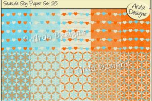Seaside Sky Paper Set 25: A Creative Tool for Every Project