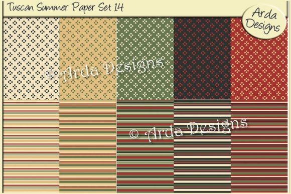 Tuscan Summer Paper Set 14