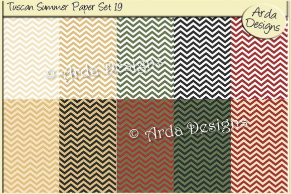 Tuscan Summer Paper Set 19: A Versatile Choice for Creative Projects