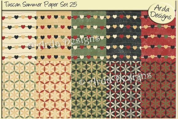 Tuscan Summer Paper Set 25