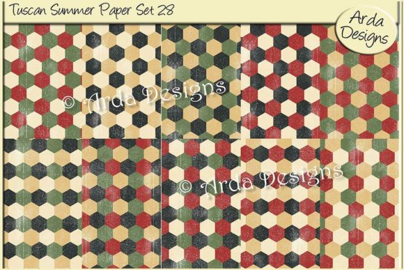 Tuscan Summer Paper Set 28
