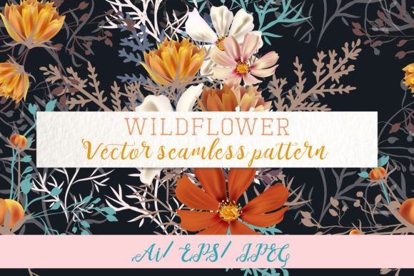 Wild Field, Vector Seamless Pattern 1: A Strategic Tool for Creative and Business Applications