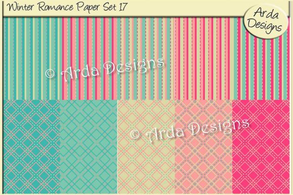Winter Romance Paper Set 17