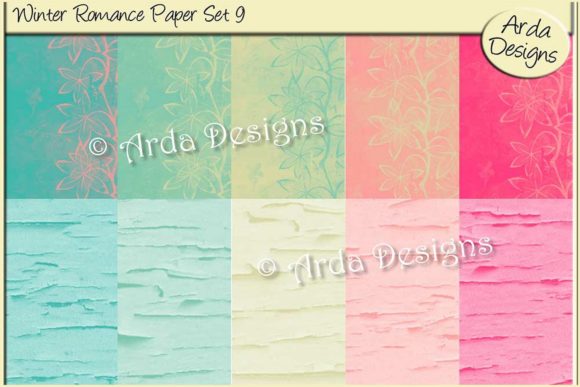 Winter Romance Paper Set 9
